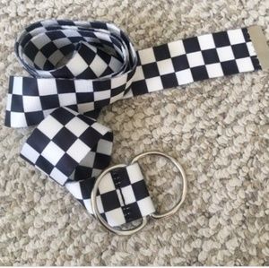 checkered belt🏁